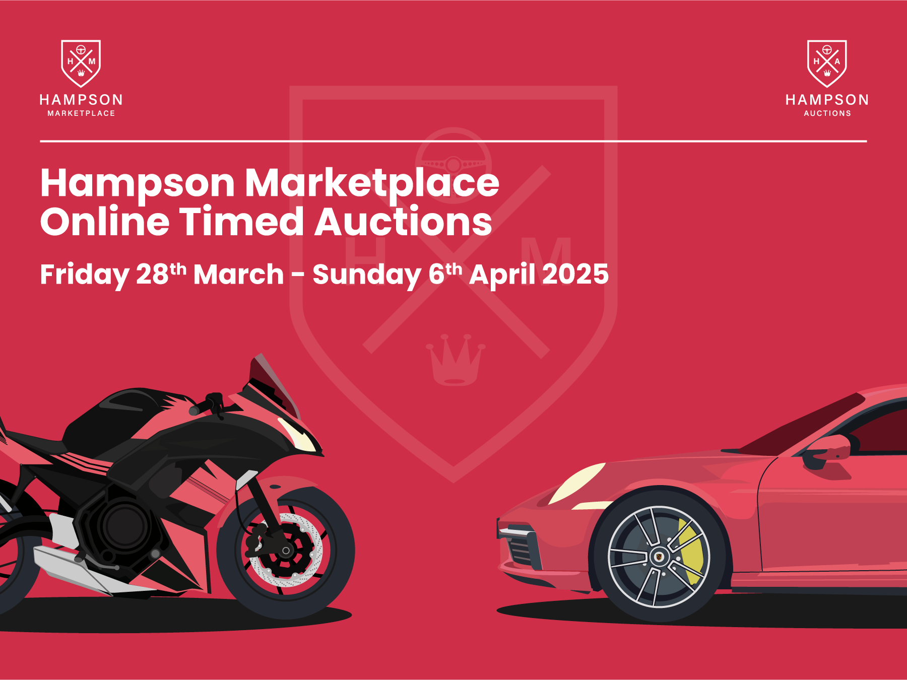 Hampson Marketplace timed auction 28th March - 6th April 2025