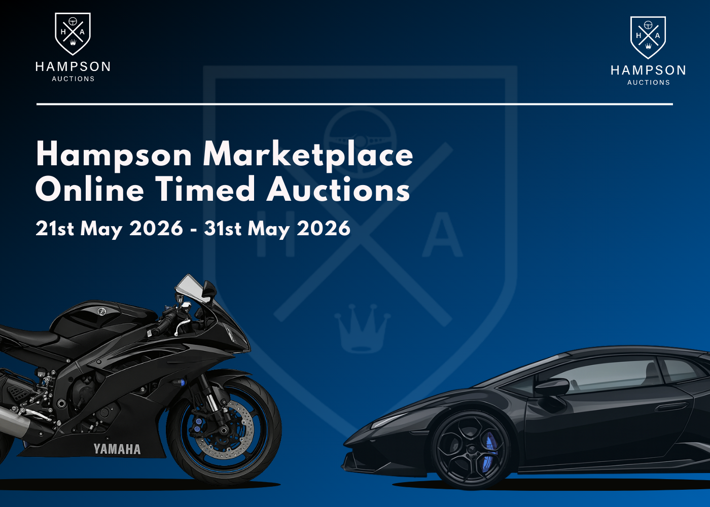 Hampson Marketplace timed auction 21st May - 31st May 2026