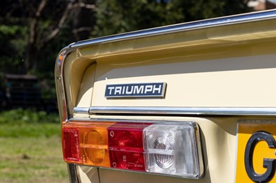 Lot 67 - 1975 Triumph 1500 TC
