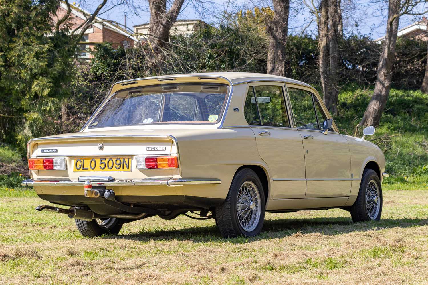 Triumph 1500 Rear Lot 67 - 1975 Triumph 1500 TC