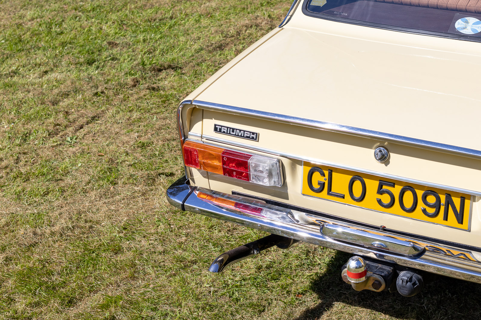 Triumph 1500 Rear Lot 67 - 1975 Triumph 1500 TC
