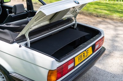 Lot 108 - 1991 BMW 318i Baur Cabriolet