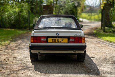 Lot 108 - 1991 BMW 318i Baur Cabriolet