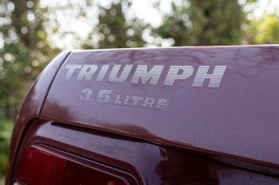Lot 74 - 1981 Triumph TR7 Convertible