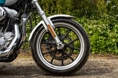 Lot 36 - 2015 Harley-Davidson XL 883cc Sportster Superlow