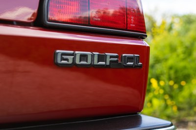 Lot 125 - 1984 Volkswagen Golf 1.3 CL Five-door