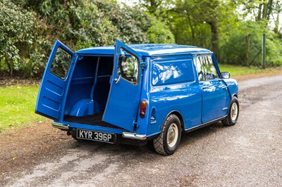 Lot 50 - 1975 Morris Mini Van