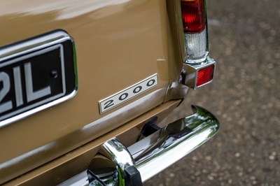 Lot 64 - 1972 Rover 2000