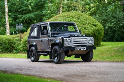 Lot 66 - 2009 Land Rover 90 SVX 60th Anniversary Limited Edition No.266