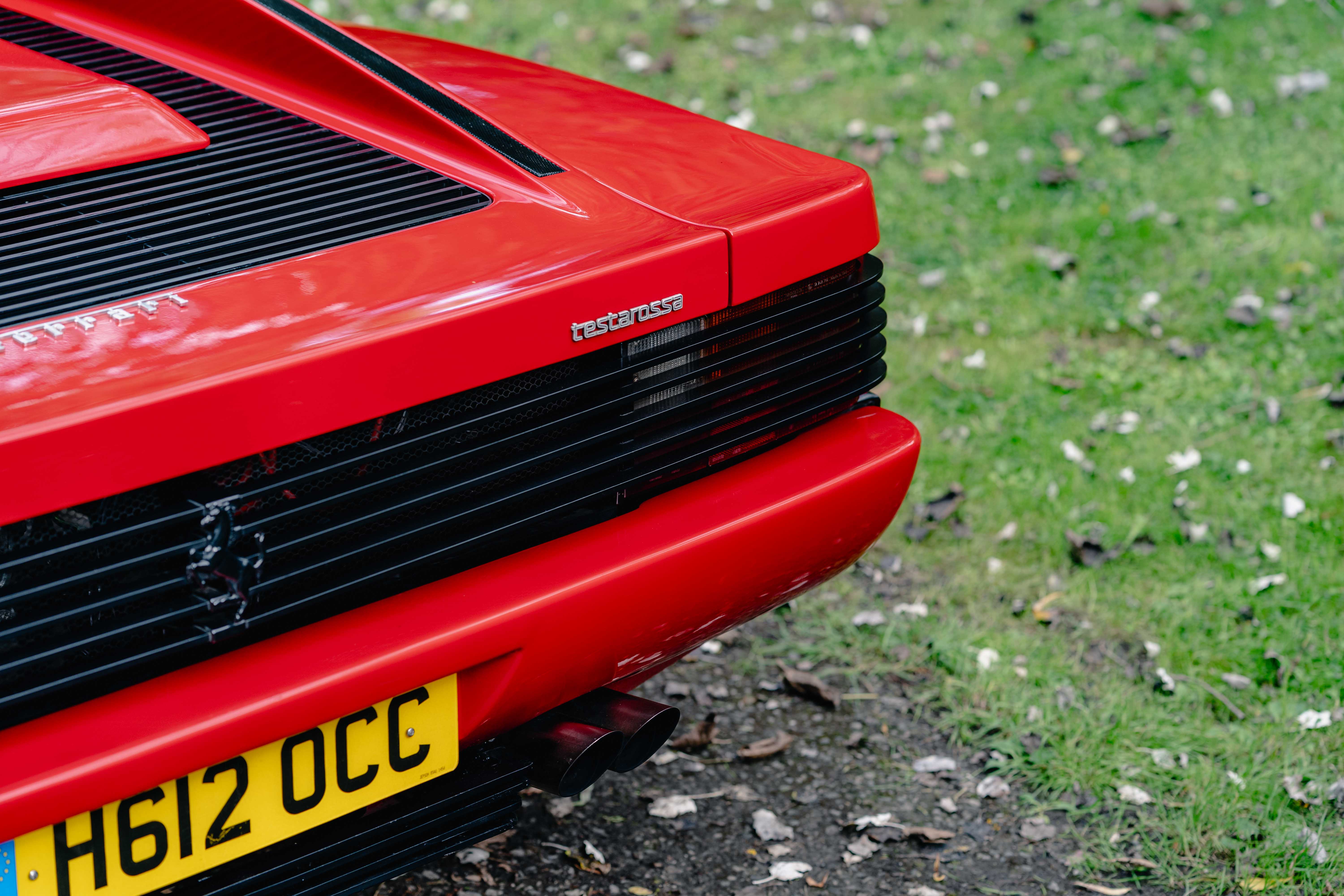 Ferrari Testarossa Rear Window Lot 58 - 1991 Ferrari Testarossa