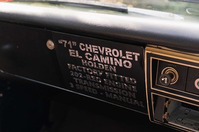 Lot 45 - 1971 Chevrolet El Camino Pickup
