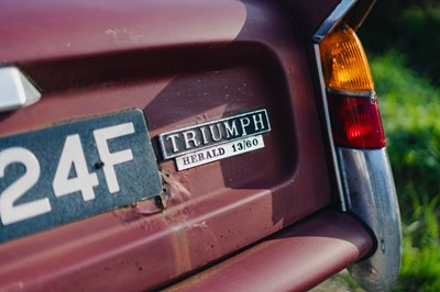 Lot 3 - 1969 Triumph Herald