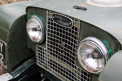 Lot 116 - 1957 Land Rover Series I 88" SWB