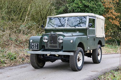Lot 116 - 1957 Land Rover Series I 88" SWB