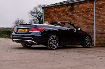 Lot 117 - 2016 Mercedes  E220 AMG Line