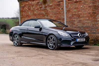 Lot 117 - 2016 Mercedes  E220 AMG Line