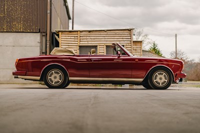 Lot 70 - 1989 Bentley Continental Convertible