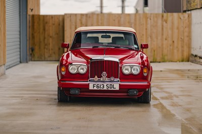 Lot 70 - 1989 Bentley Continental Convertible