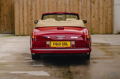 Lot 70 - 1989 Bentley Continental Convertible