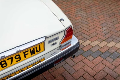 Lot 1 - 1986 Jaguar Sovereign V12 HE