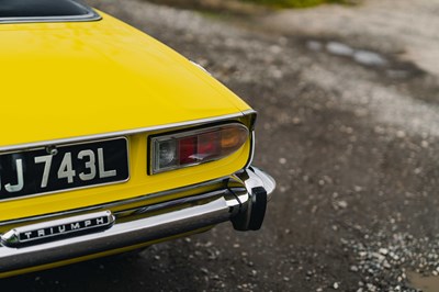 Lot 56 - 1972 Triumph Stag