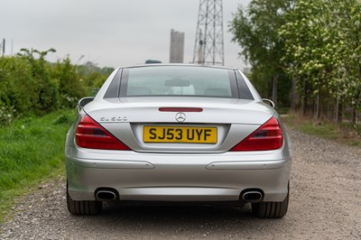 Lot 63 - 2003 Mercedes SL500