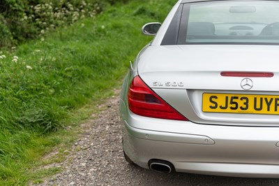 Lot 63 - 2003 Mercedes SL500