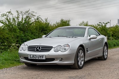 Lot 63 - 2003 Mercedes SL500