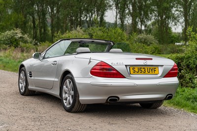 Lot 63 - 2003 Mercedes SL500