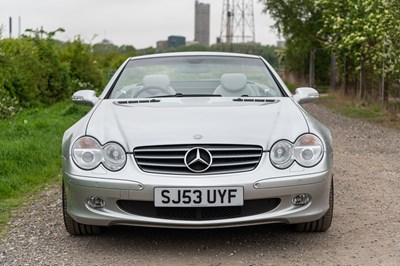 Lot 63 - 2003 Mercedes SL500