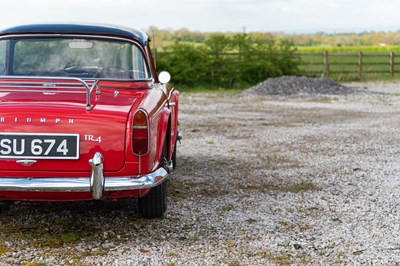 Lot 24 - 1962 Triumph TR4