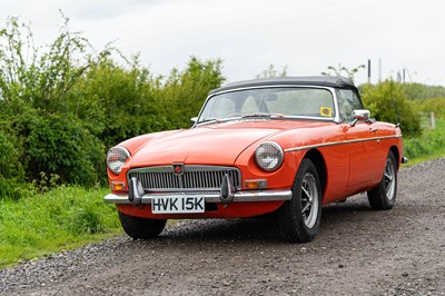 Lot 3 - 1972 MGB Roadster