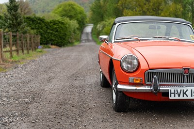 Lot 3 - 1972 MGB Roadster