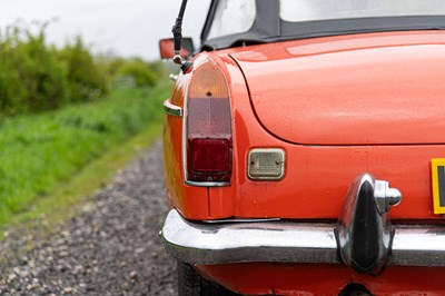 Lot 3 - 1972 MGB Roadster