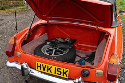 Lot 3 - 1972 MGB Roadster