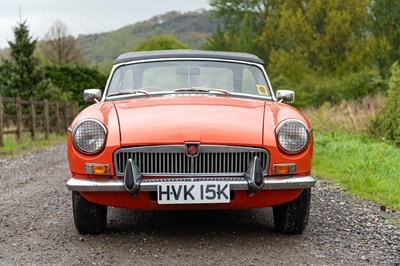 Lot 3 - 1972 MGB Roadster