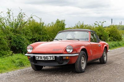 Lot 2 - 1977 Triumph Spitfire