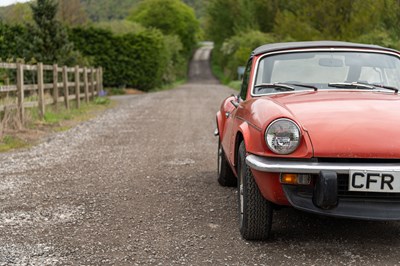 Lot 2 - 1977 Triumph Spitfire