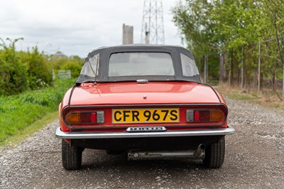 Lot 2 - 1977 Triumph Spitfire