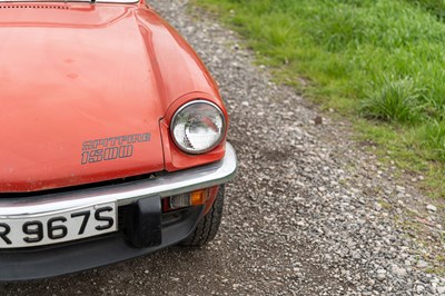 Lot 2 - 1977 Triumph Spitfire