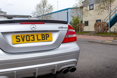 Lot 59 - 2003 Mercedes CLK240 Convertible