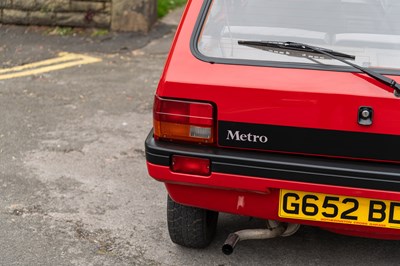 Lot 50 - 1990 Austin Mini Metro