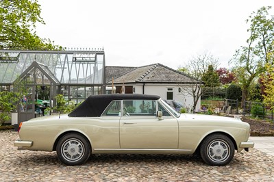 Lot 69 - 1985 Bentley Continental Convertible