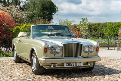 Lot 69 - 1985 Bentley Continental Convertible