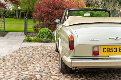 Lot 69 - 1985 Bentley Continental Convertible