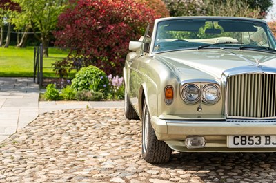 Lot 38 - 1985 Bentley Continental Convertible