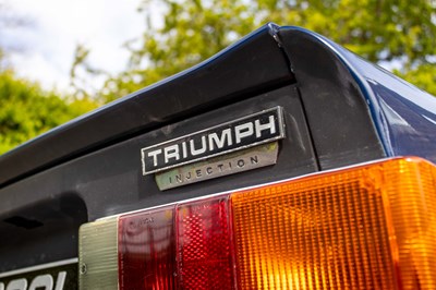 Lot 27 - 1972 Triumph TR6