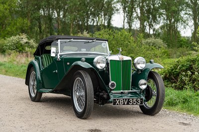 Lot 21 - 1947 MG TC Midget