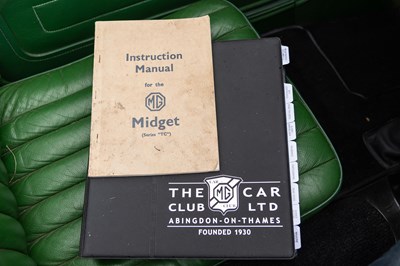 Lot 21 - 1947 MG TC Midget