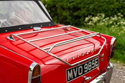 Lot 26 - 1967 Triumph TR4A IRS